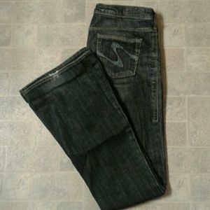 Silver jeans